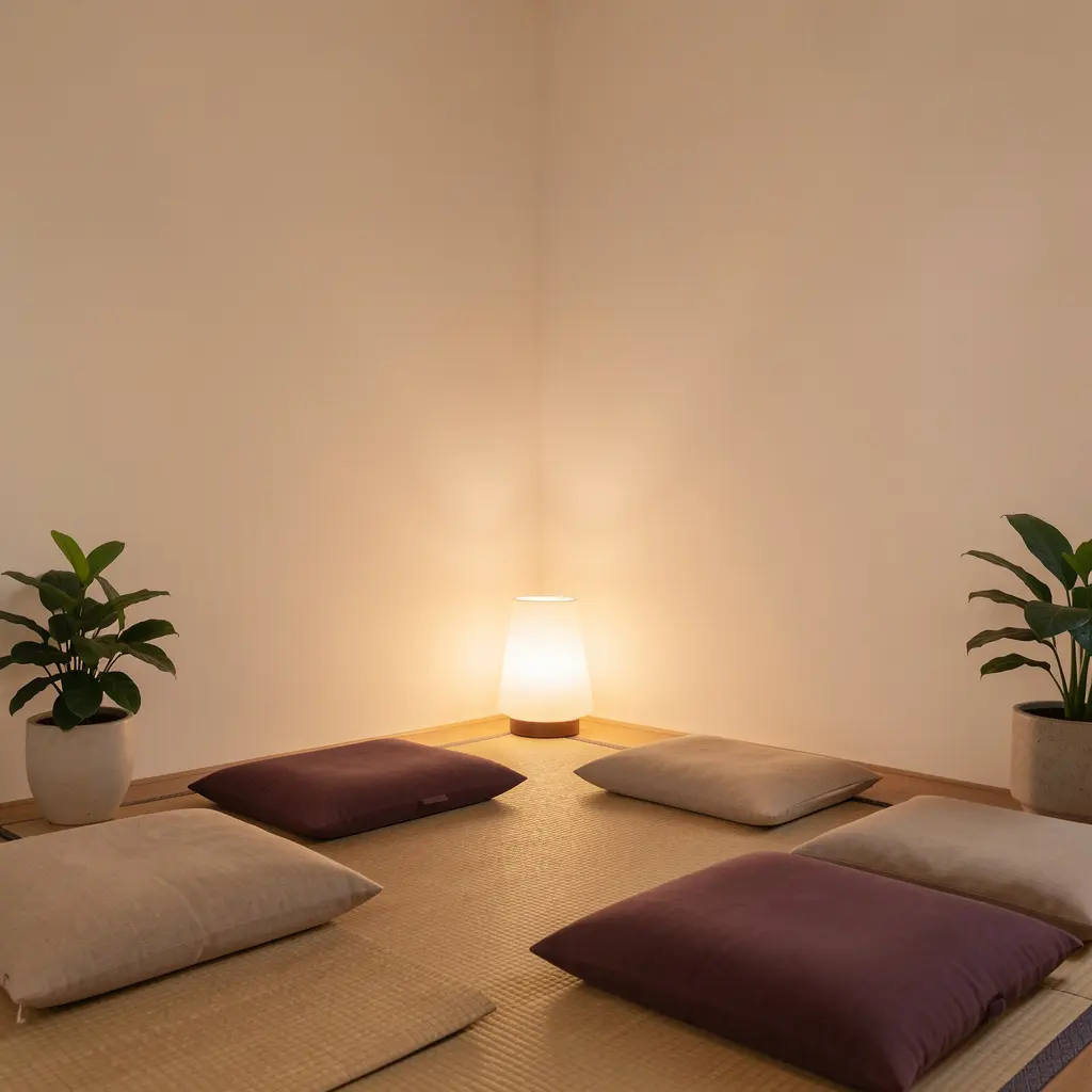 Beautiful apartment balcony transformation with comfortable outdoor seating